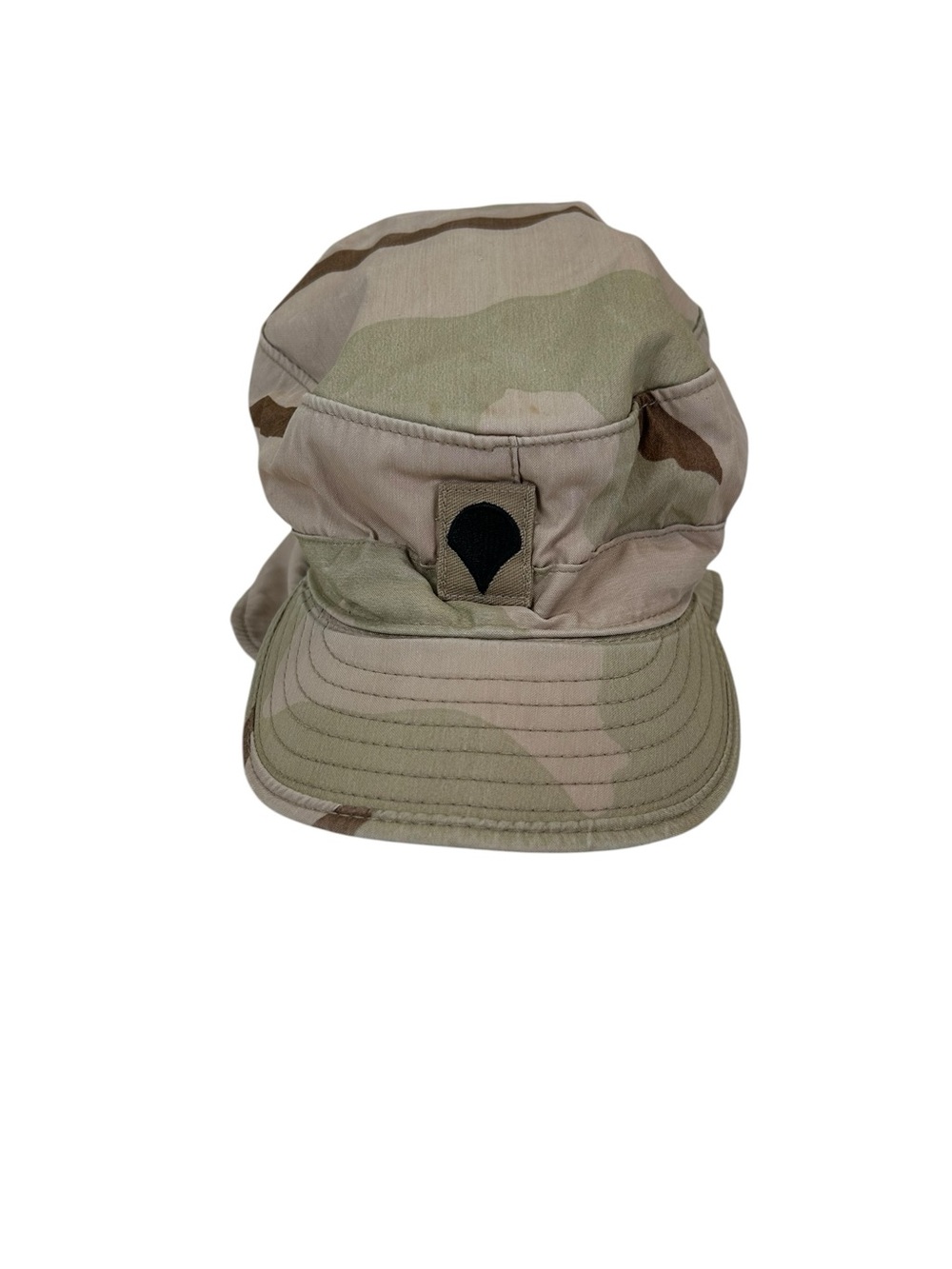 Vintage 1990s USGI 3-Color Desert Camo Cold Weather Patrol Cap 7 1/8 Military